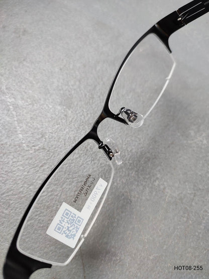 Plastic/Metal Frame JINS Matt Black (AMMN15S577K94) Eyeglass