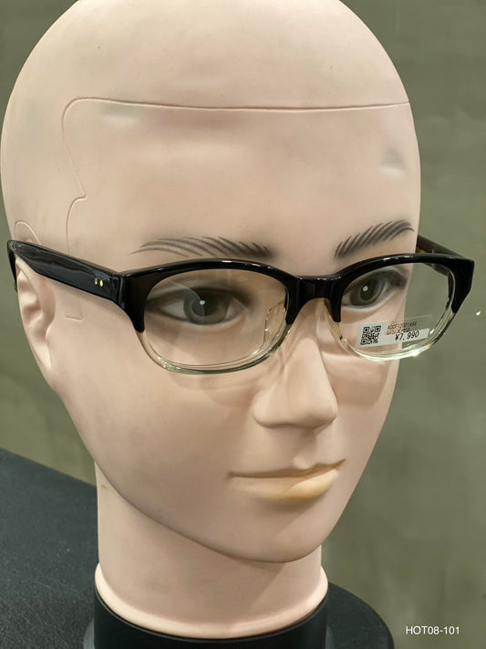 JINS Classic Black/Transparent White (ACCF12001A98) Eyeglass