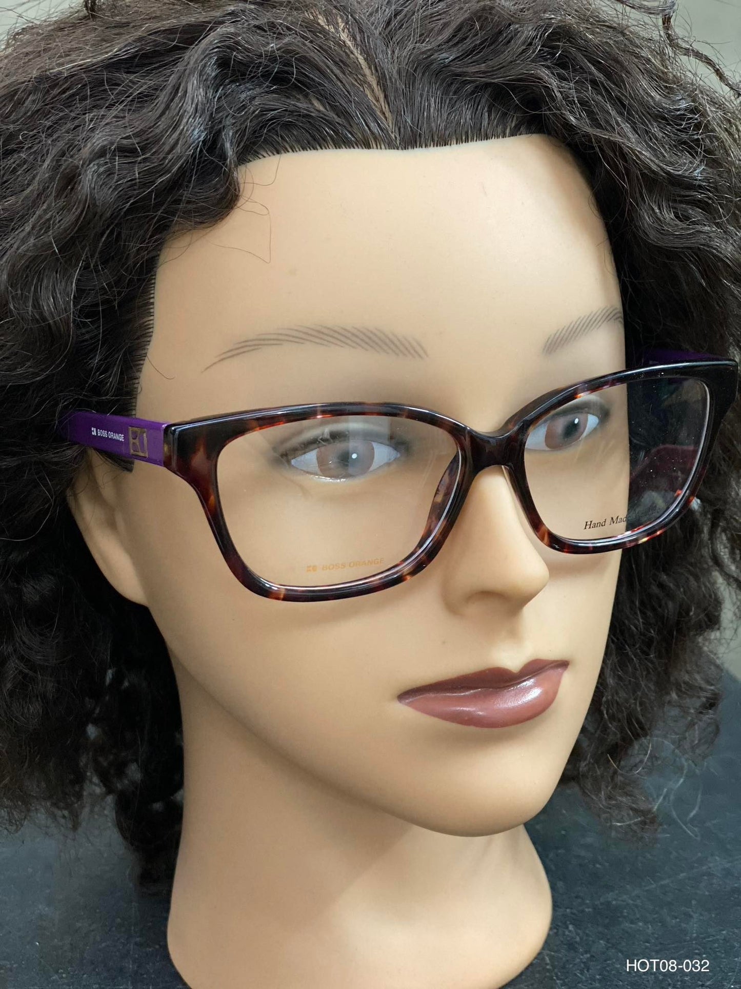 Plastic Frame BOSS ORANGE Violet (BO-0008SN0) Eyeglass