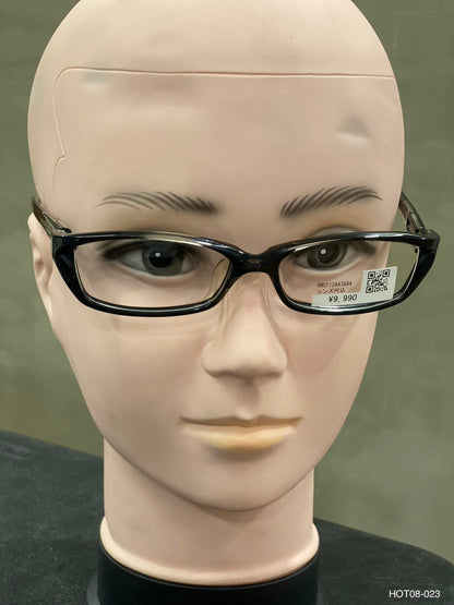 Plastic Frame JINS Black (AMCF-12447A94) Eyeglass