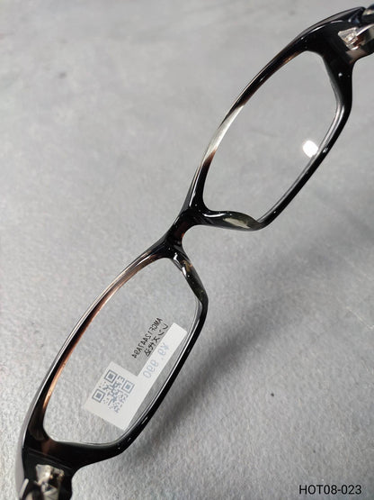 Plastic Frame JINS Black (AMCF-12447A94) Eyeglass