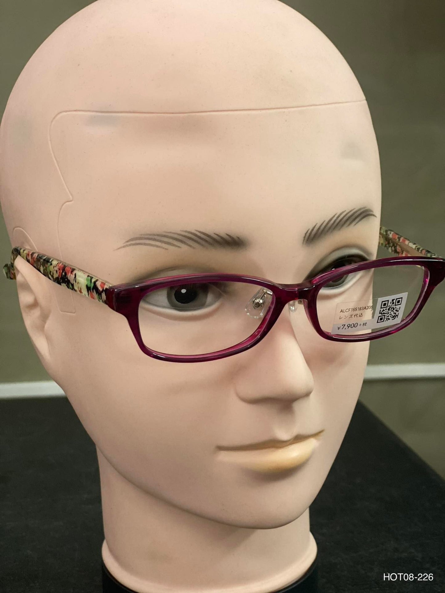 Plastic Frame JINS Floral/Pink (ALCF15S183A206) Eyeglass
