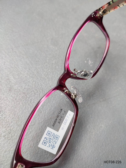 Plastic Frame JINS Floral/Pink (ALCF15S183A206) Eyeglass