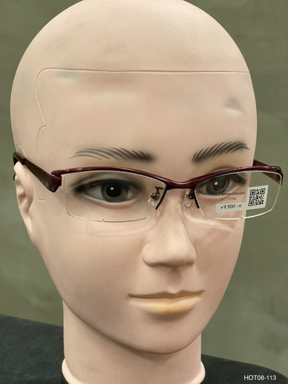 Plastic Frame JINS Glossy Red (AMMN15S666B05) Eyeglass
