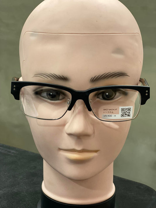 Plastic Frame JINS Matt Black/Brown (AMMF14A261B94) Eyeglass