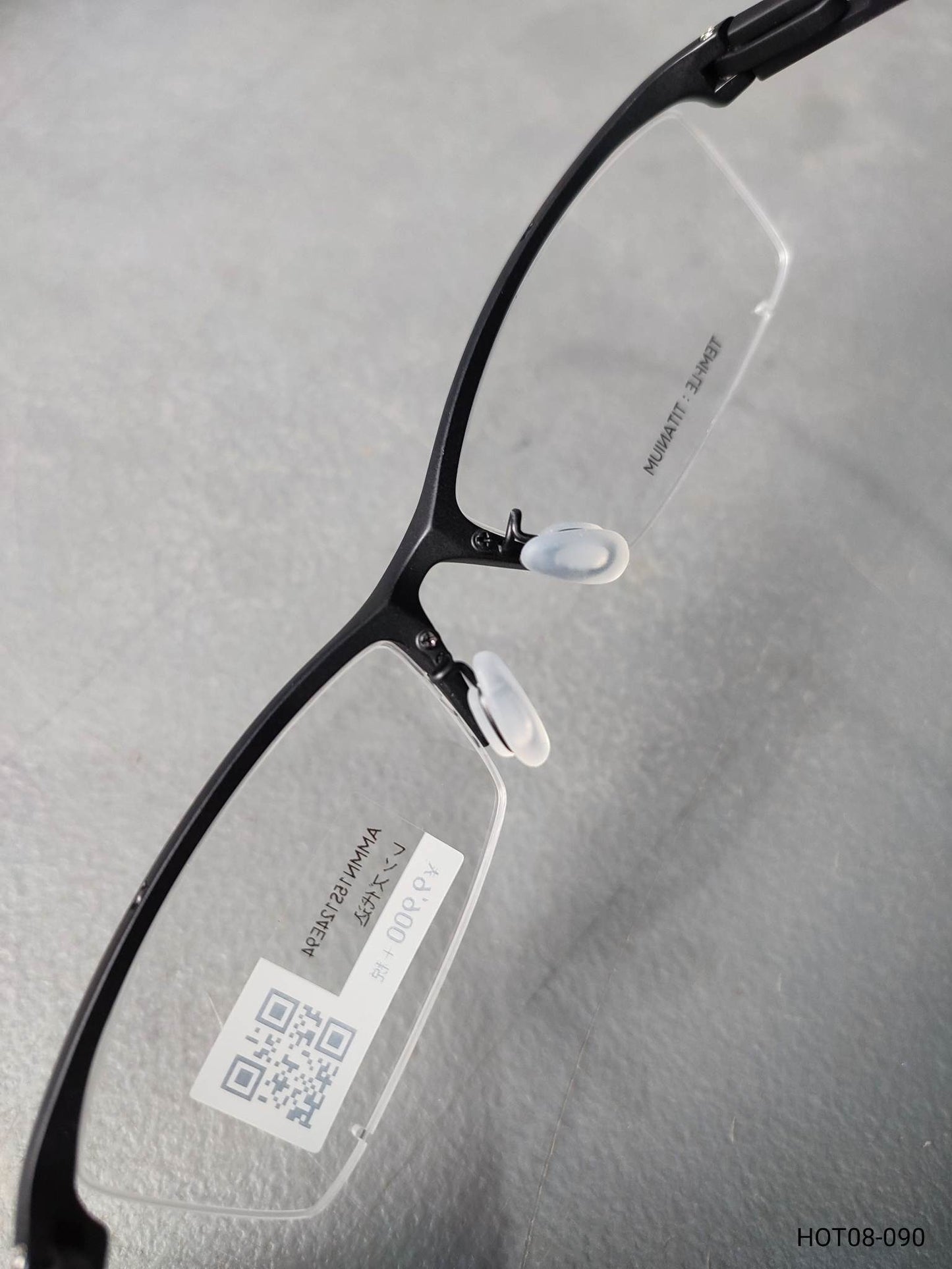 Plastic Frame JINS Matte Black (AMMN15S124E94) Eyeglass