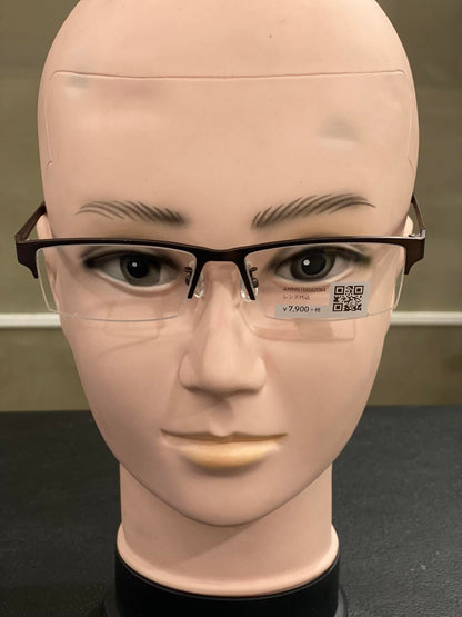 Plastic Frame JINS Matte Brown (AMMN15S062084) Eyeglass