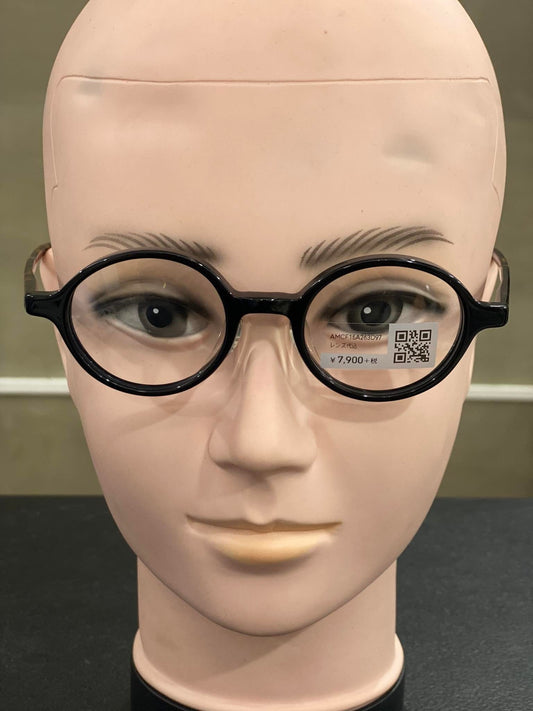 Plastic Frame JINS Orange/Black (AMCF-15A263D97) Eyeglass