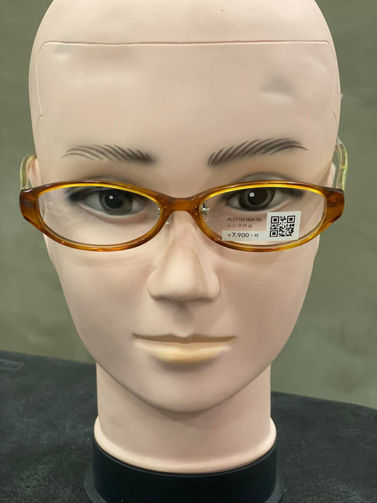 Plastic Frame JINS Orange/Floral (ALCF75S182A182) Eyeglass
