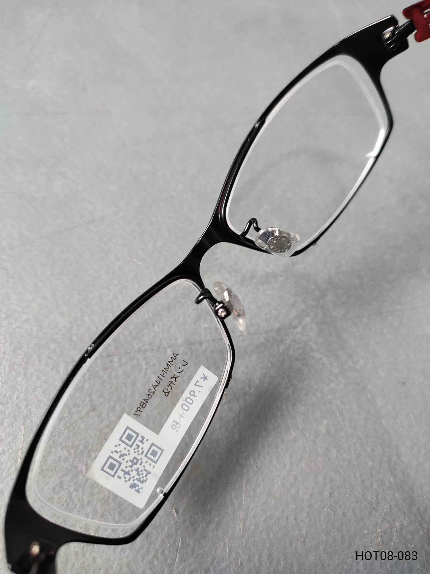 Plastic Frame JINS Red/Black Gloss (AMMN14A264B97) Eyeglass