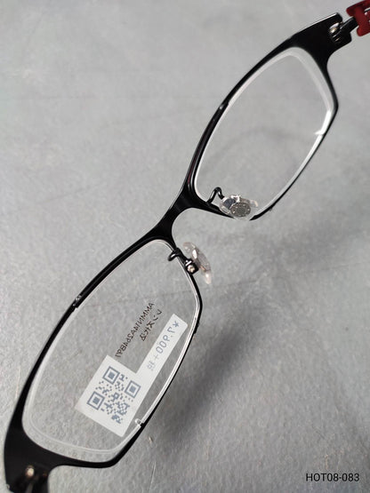 Plastic Frame JINS Red/Black Gloss (AMMN14A264B97) Eyeglass