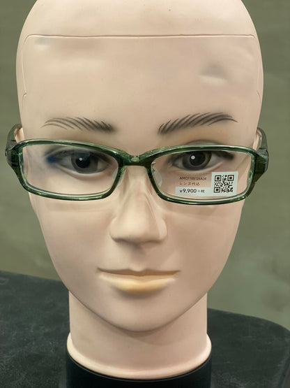 Plastic Frame JINS Tranparent Green (AMCF15S126A34) Eyeglass