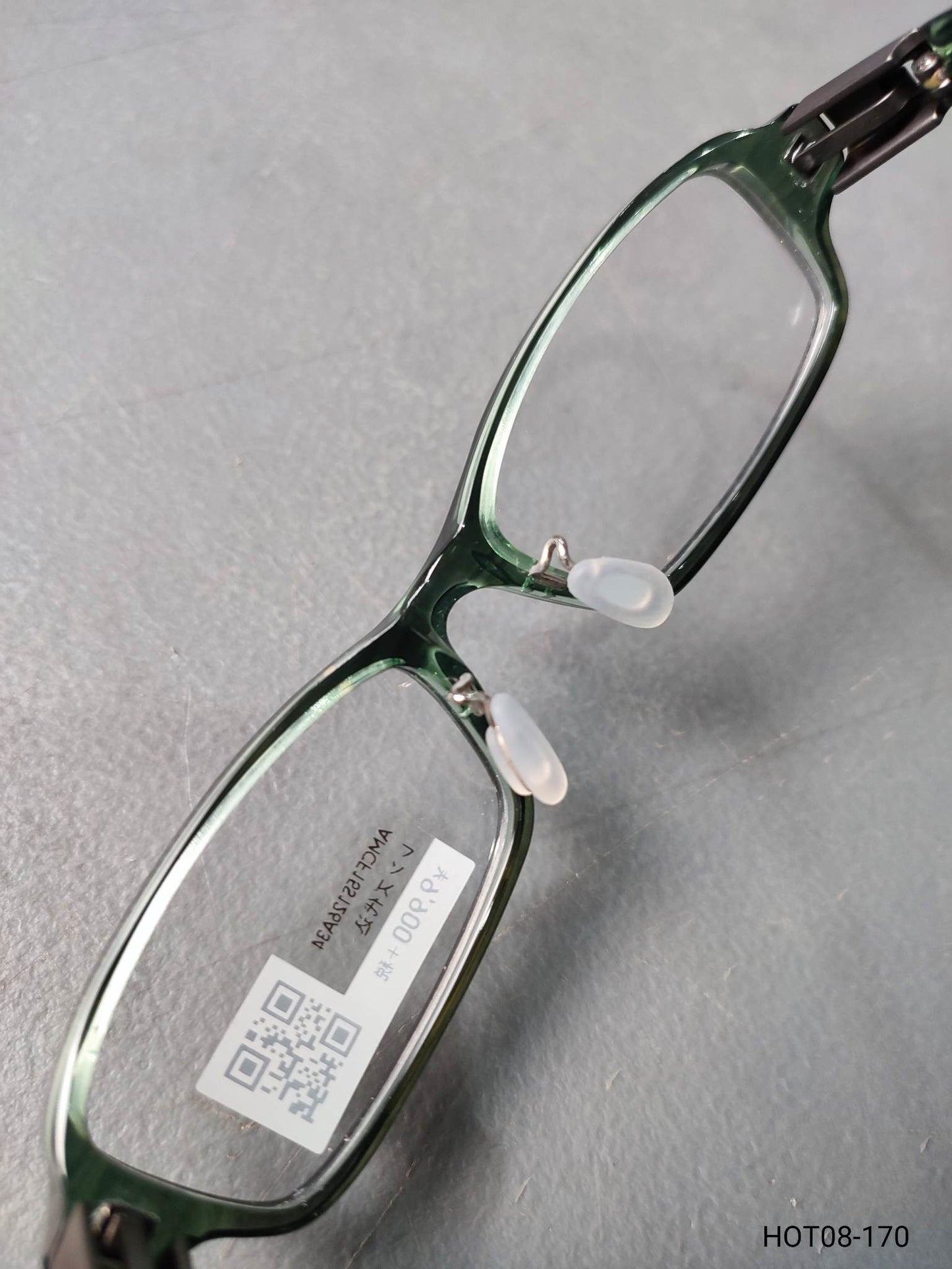 Plastic Frame JINS Tranparent Green (AMCF15S126A34) Eyeglass