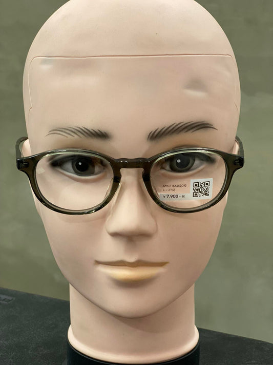 Plastic Frame JINS Transparent Black (AMCF15A262C92) Eyeglass