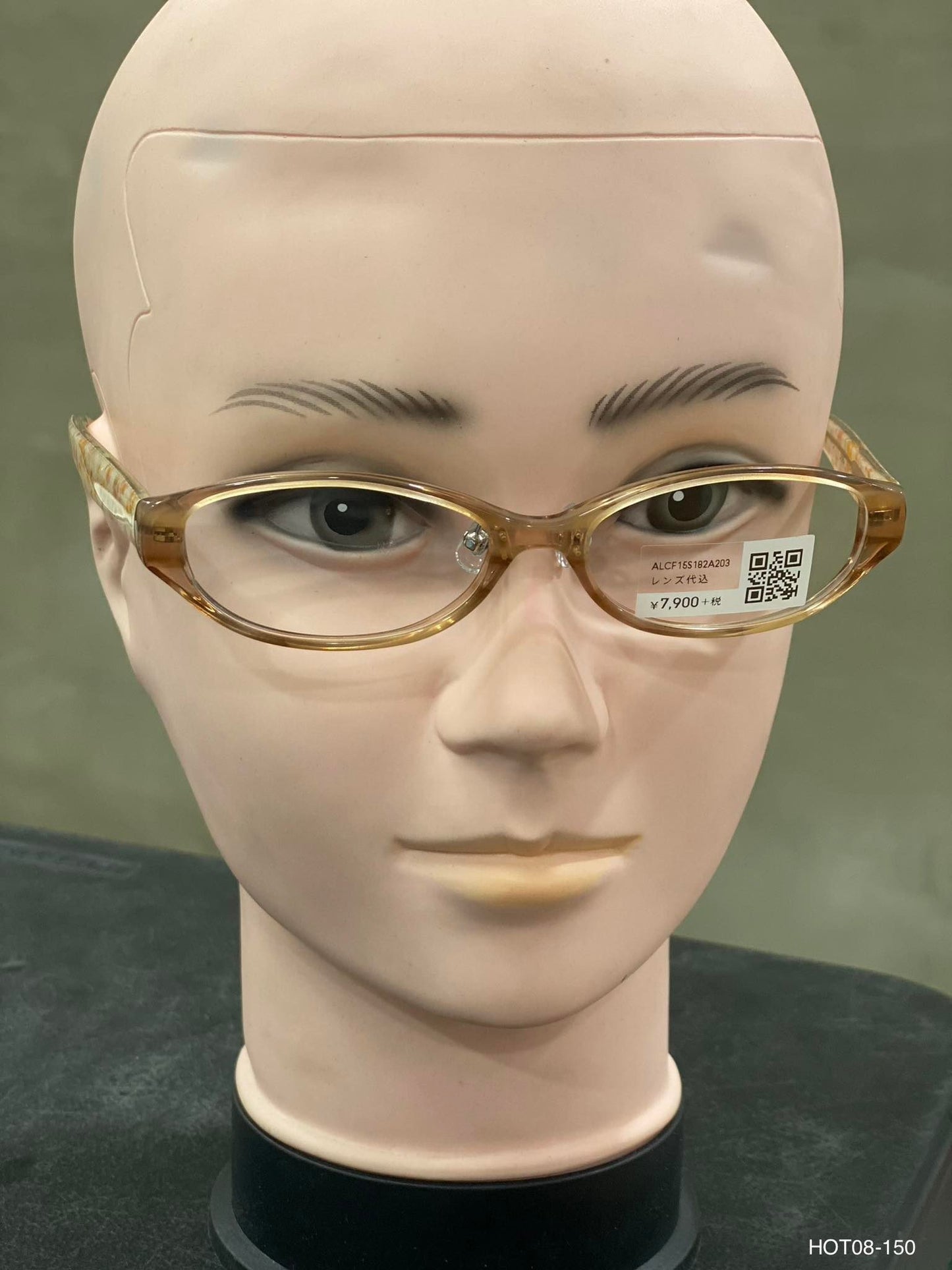 Plastic Frame JINS Transparent Floral (ALCF15S182A203) Eyeglass