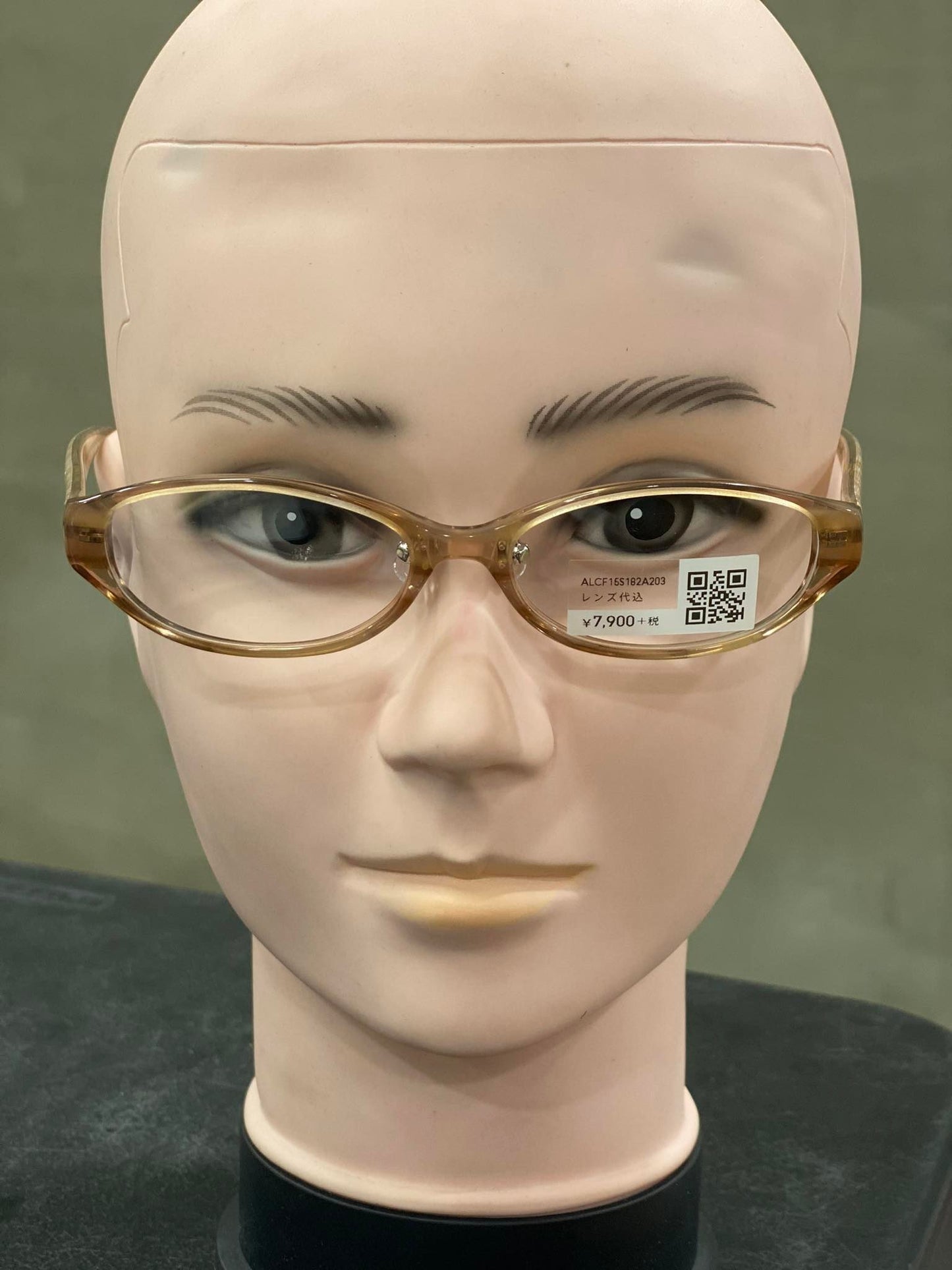 Plastic Frame JINS Transparent Floral (ALCF15S182A203) Eyeglass