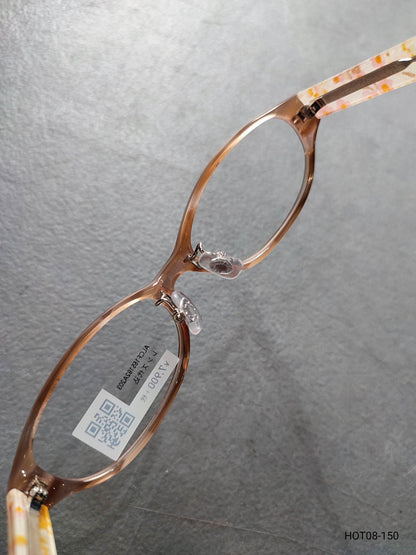 Plastic Frame JINS Transparent Floral (ALCF15S182A203) Eyeglass