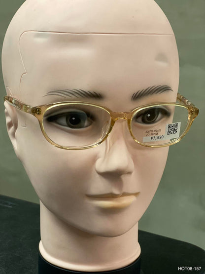 Plastic Frame JINS Transparent Orange (ALCF12412A02) Eyeglass