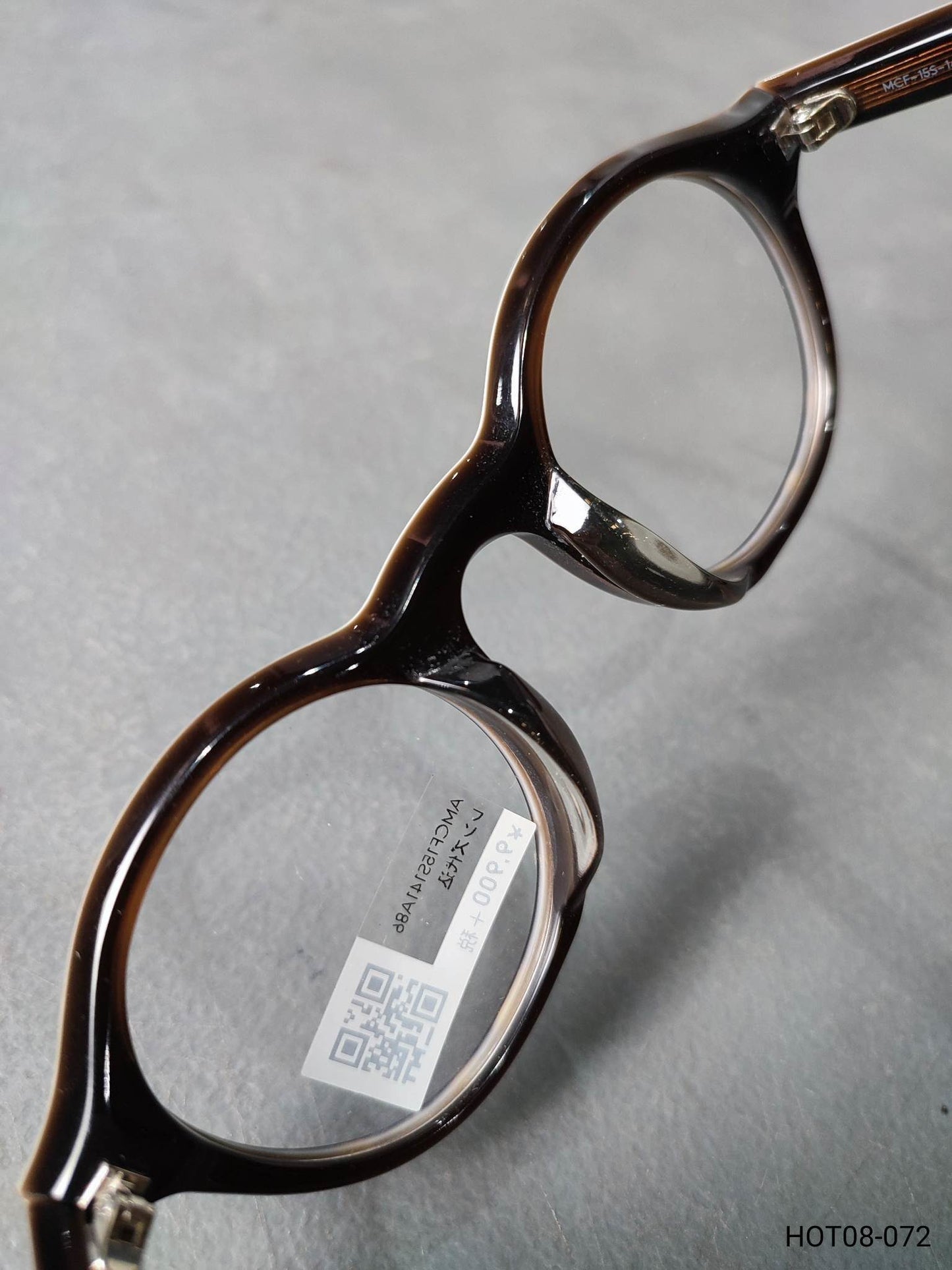 Plastic Frame JINS White/Matt Black (AMCF15S141A86) Eyeglass