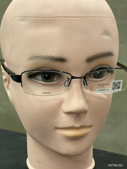 Plastic/Metal Frame JINS Glossy Black (AMTN15S122C94) Eyeglass