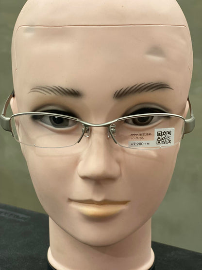 Plastic/Metal Frame JINS Silver (AMMN15S572B96) Eyeglass