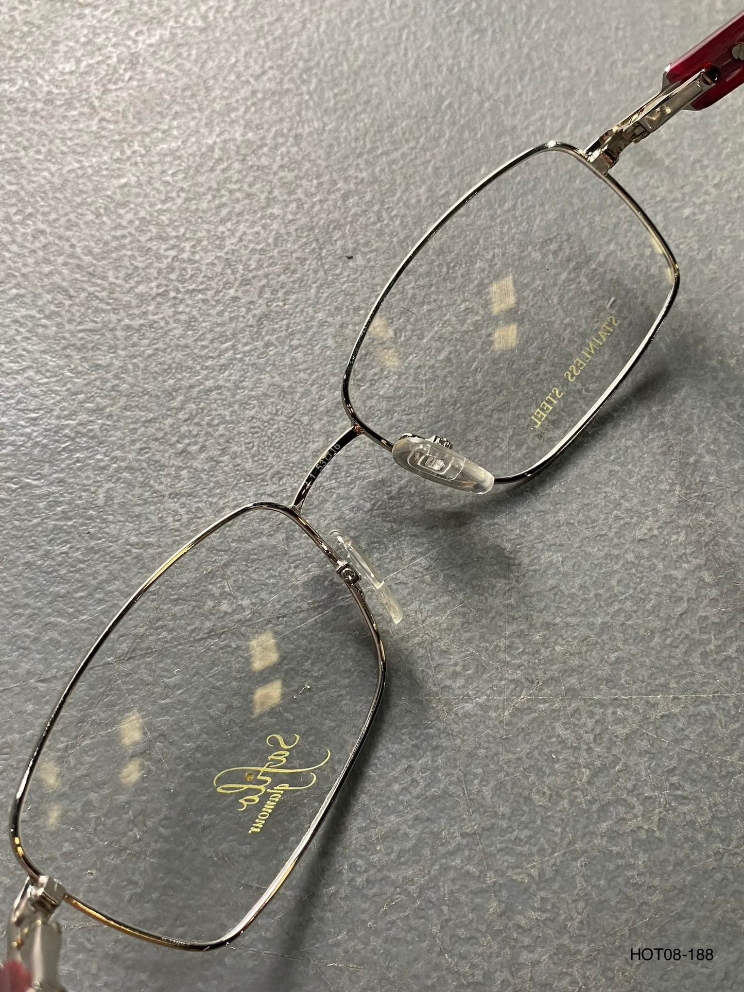 SAFILO GLAMOUR Glossy Red (GLAM7424F) Eyeglass