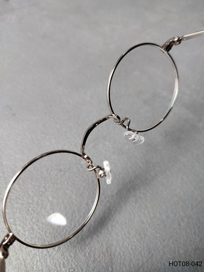 Stainless Metal Frame JINS Silver/Black (MMF-15S-053E) Eyeglass
