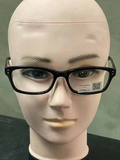 Plastic Frame JINS Glossy Black (AMCF15S075B94) Eyeglass