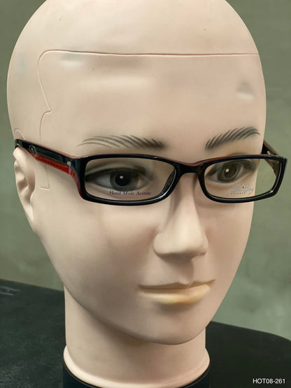 Plastic Frame SAFILO Black Red/Blk (B&B 808 QD7) Eyeglass