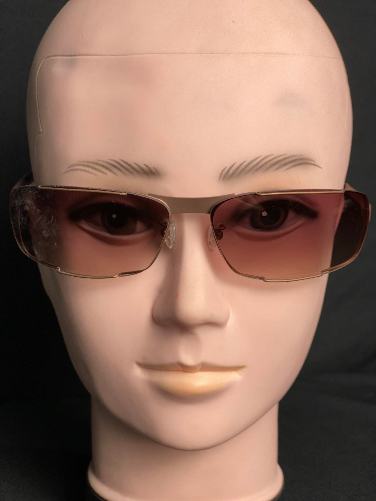 Metal Safelar Titanium RoseGold,Black (SF9009)-(Size:69-14-132) Sunglass