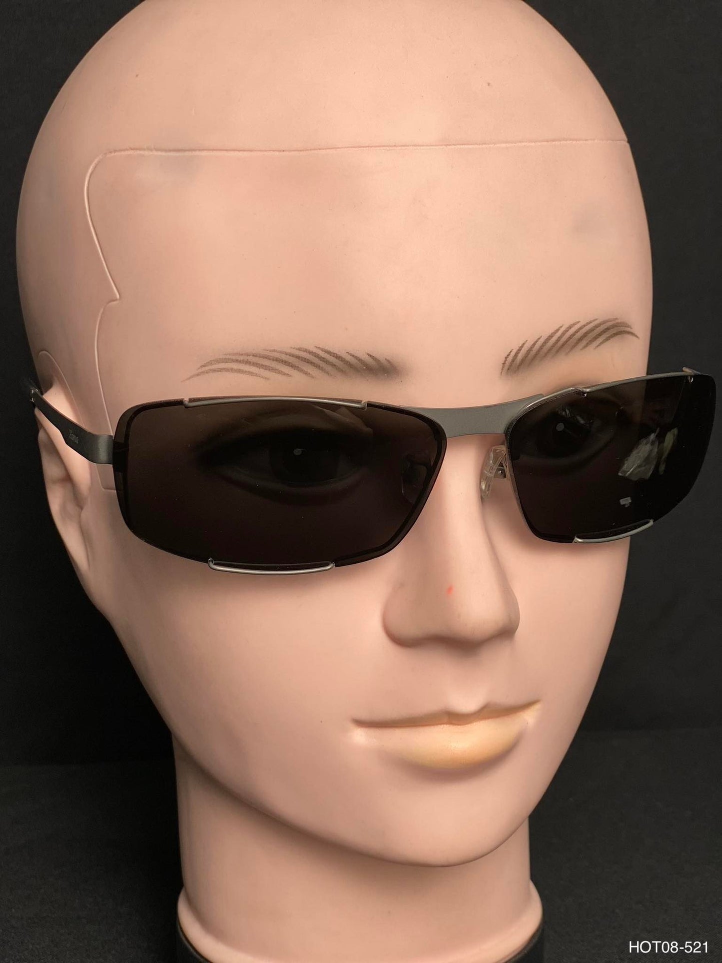 Metal Zona Titanium Gray (ZN9009)-(Size:69-14-132) Sunglass