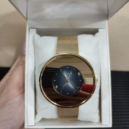 Elle Watch Steel Gold W/Box (EL20282B02N)