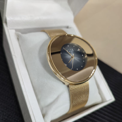 Elle Watch Steel Gold W/Box (EL20282B02N)