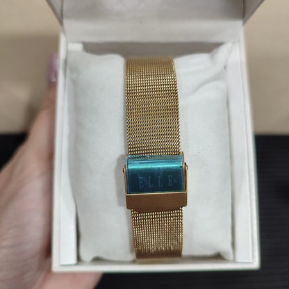 Elle Watch Steel Gold W/Box (EL20282B02N)