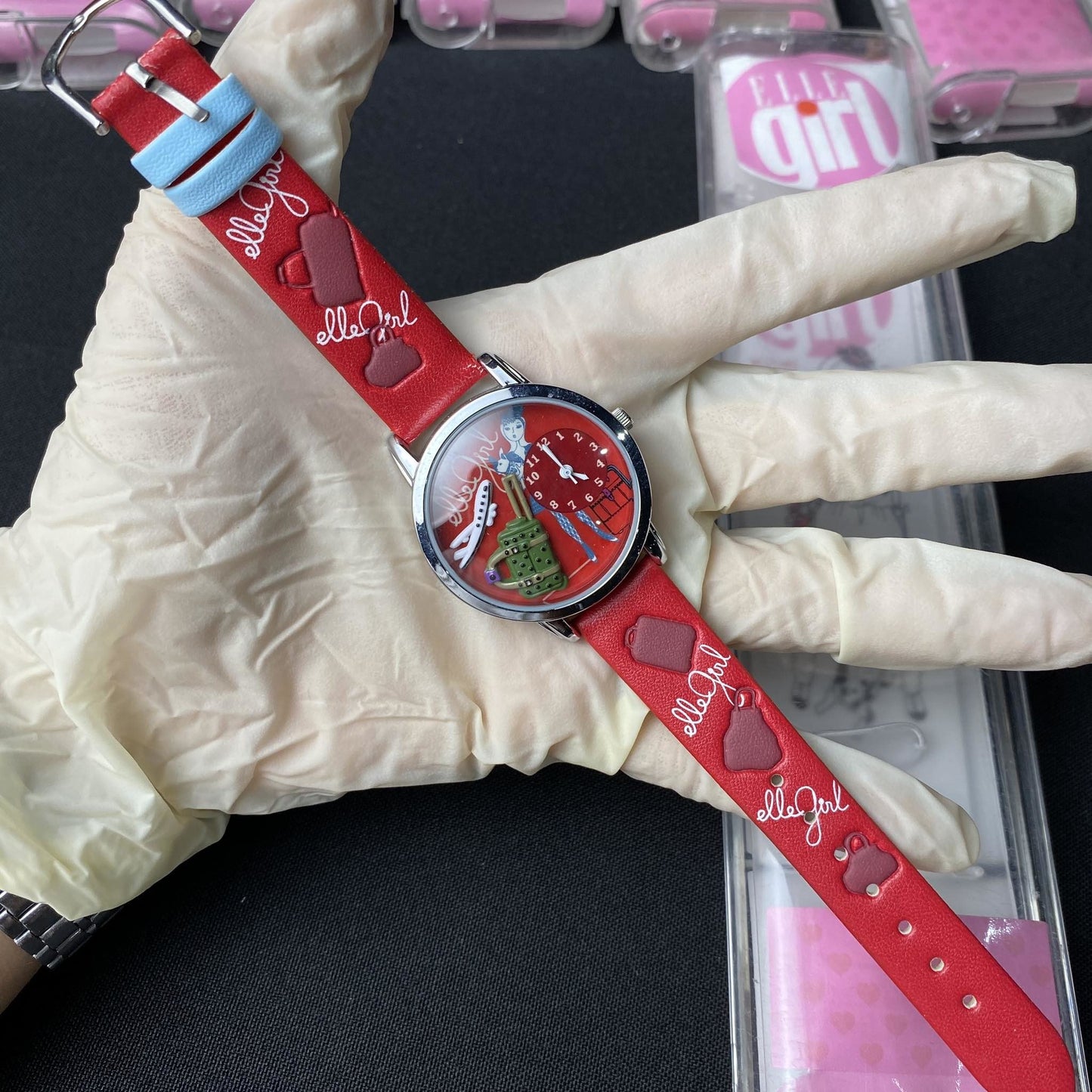 Girl Elle Watch Red(GW40011P01X)