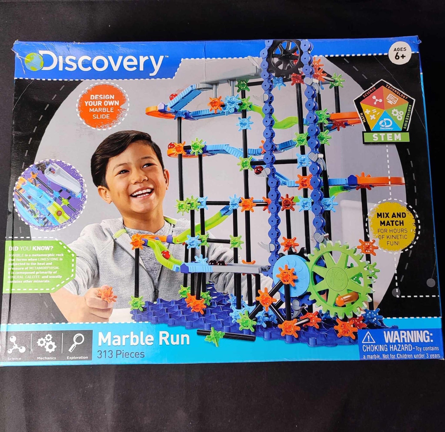 Discovery Marble Run 313pieces Ages 6+