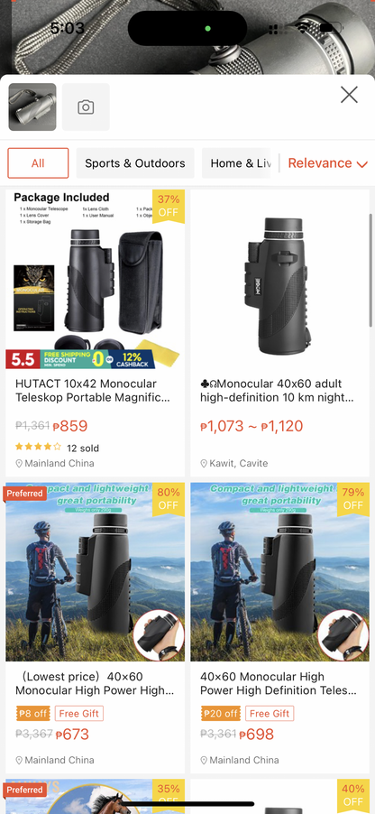 Starscope Monocular Telescope