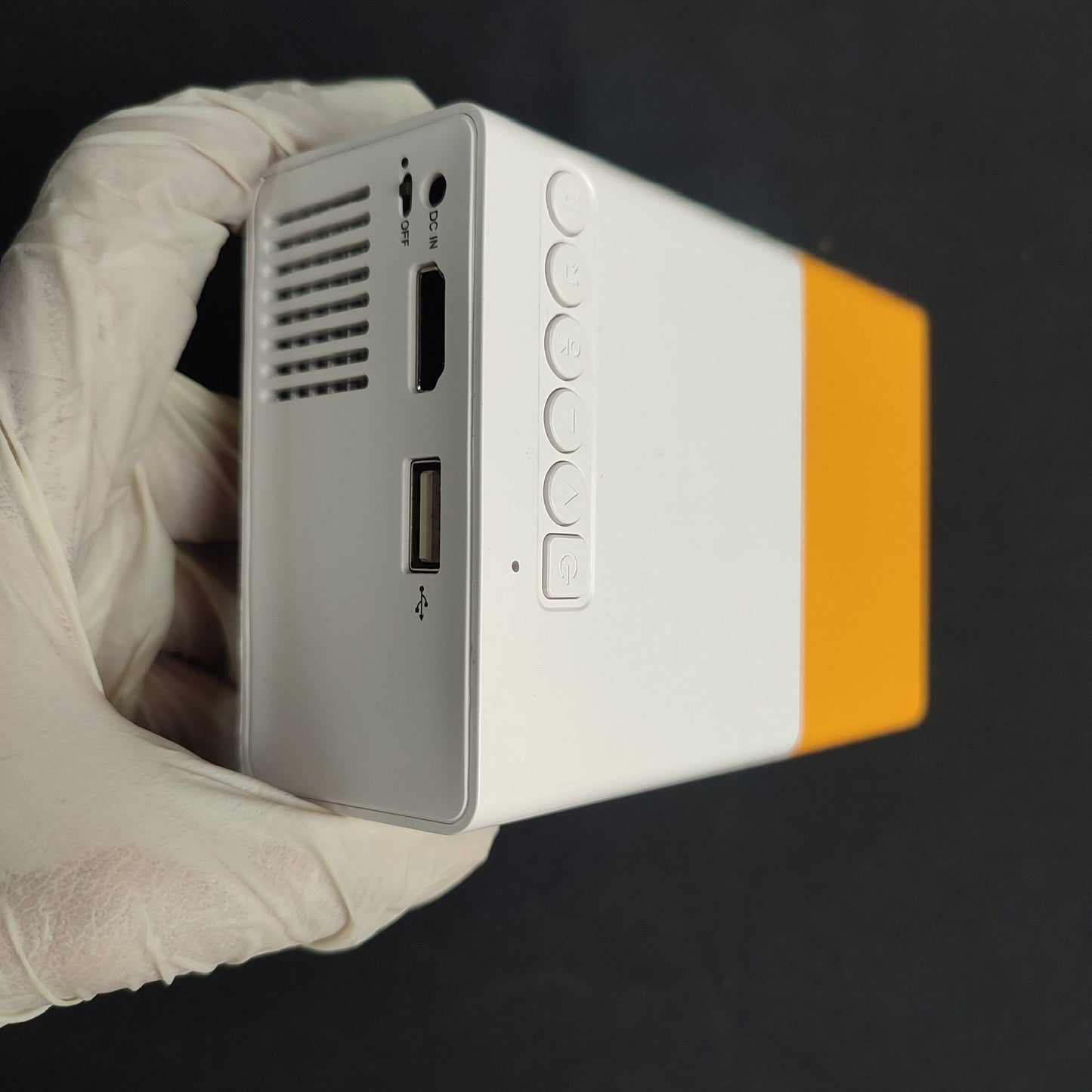 LED Projector CY200 - Yellow & White