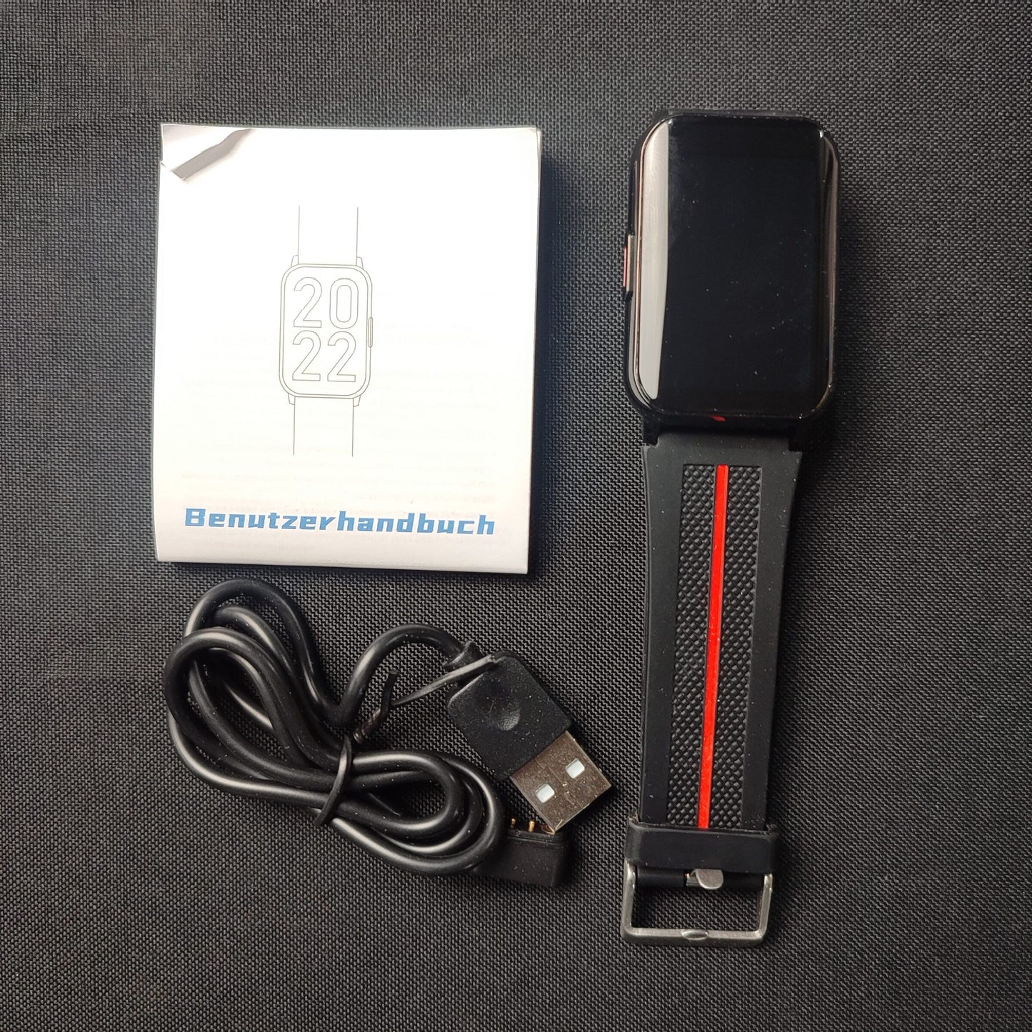 H76 Smart Watch Your Fitness And Health Tracker - Black