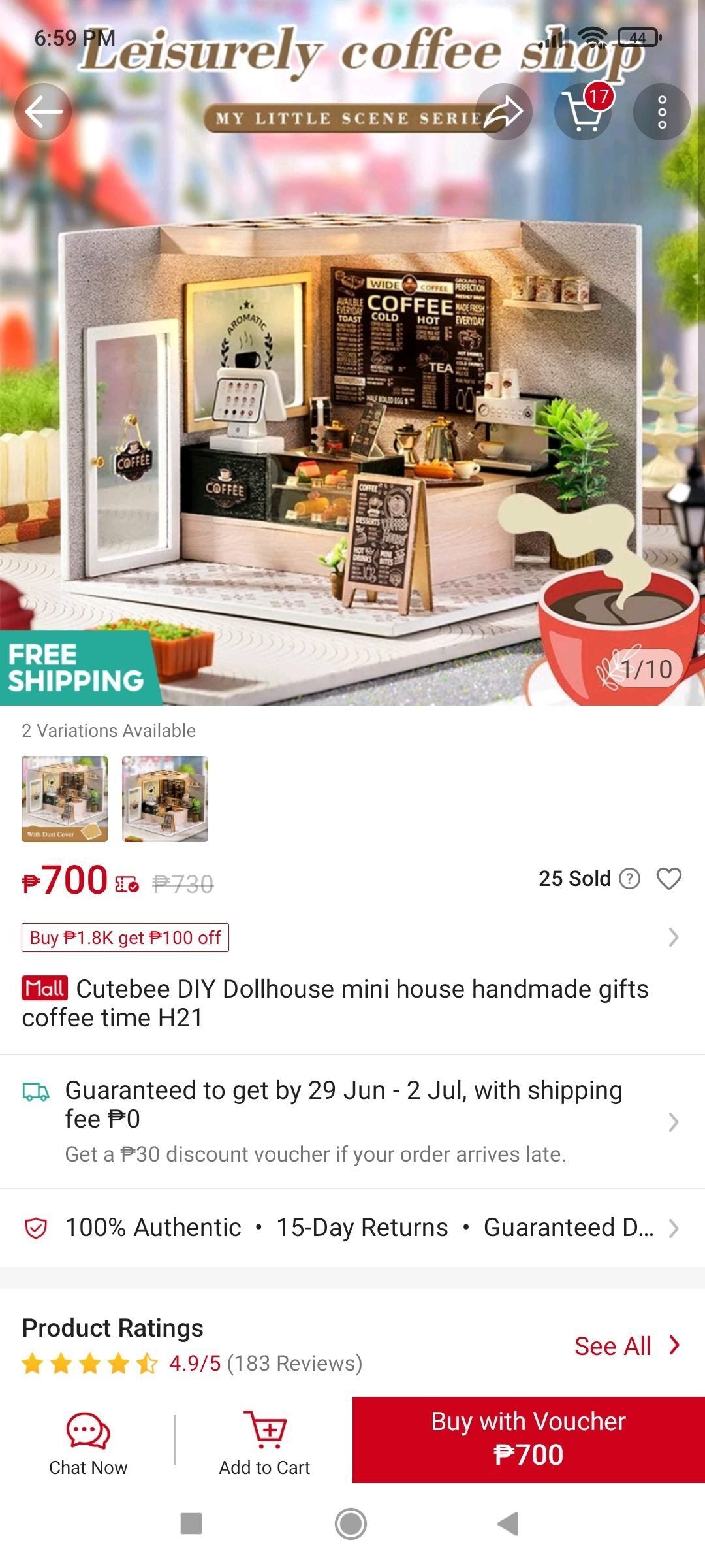 H-021 My Little Scene Series DIY House