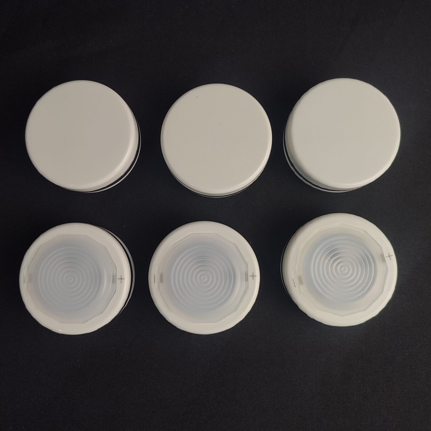 6113Light 6 Packs of Puck Light - Natural White