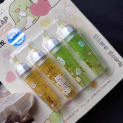 Sumikkogurashi Pencil Cap Set - Cute and Fun Pencil Caps for School and Office