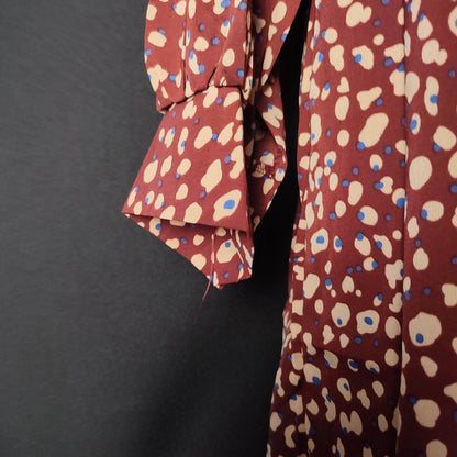 (G5DW5M)Aimeibeauty French loose and thin retro floral dress