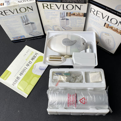 Revlon Dual Purpose Epilator and Shaver/ Home Spa Beauty Pens