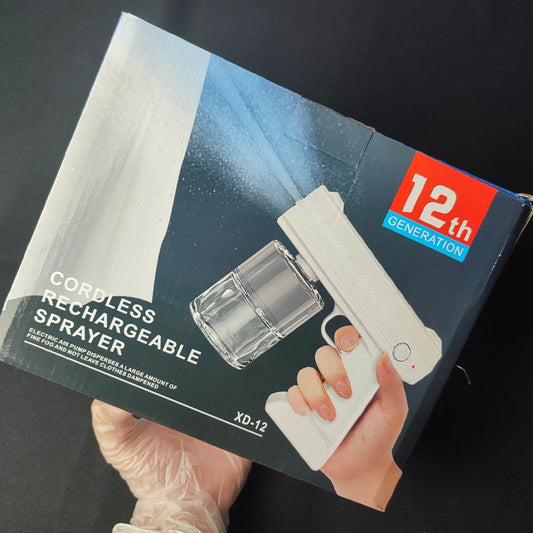 12th Gen Cordless Rechargeable Sprayer 500ml - White