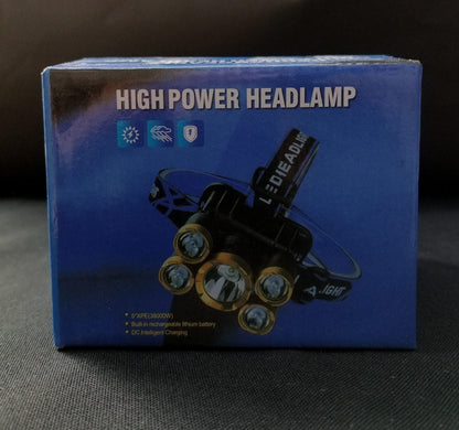A2-078 Rechargeable High Power 5 Headlamp