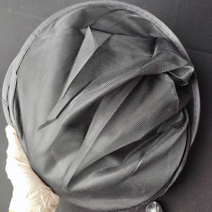 Large Black Car Sun Shade Oval (713_00009C)