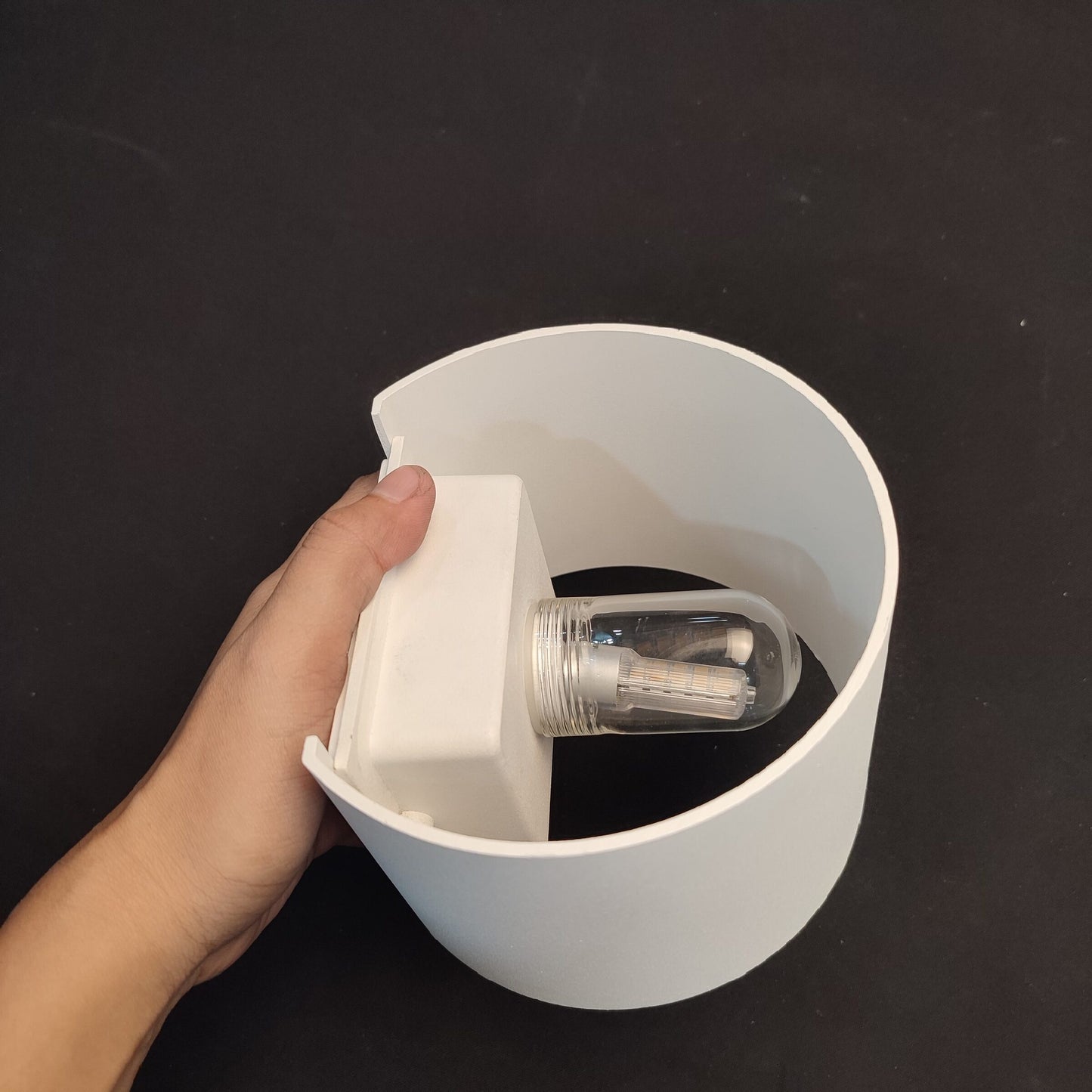 ooWolf Led Wall Light Lamp IP65 Round White