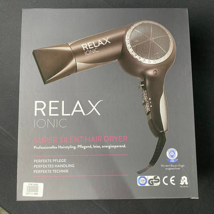 Relax Ionic Super Silent Hair Dryer in the World with Quality Box