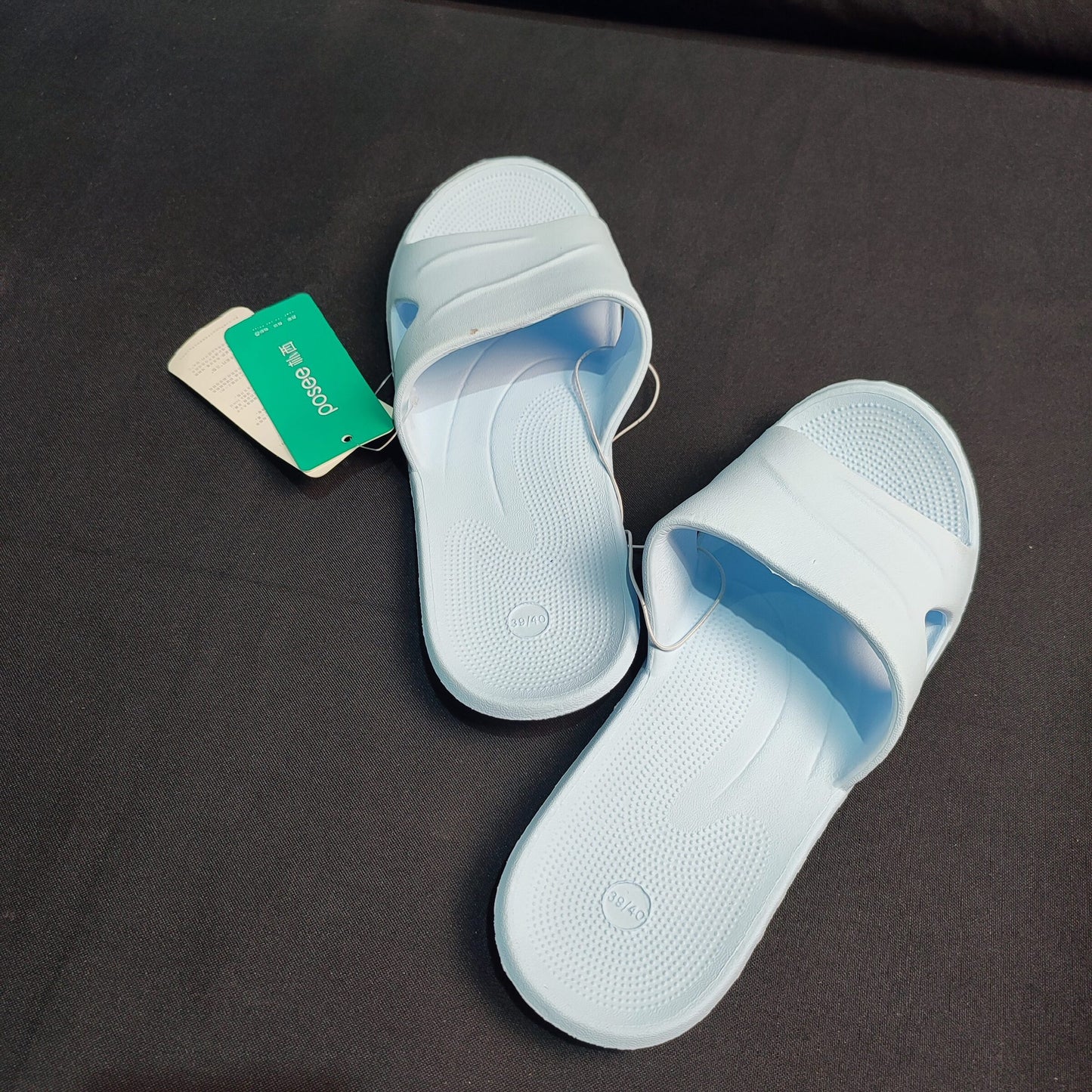 (LFXL) (Posee PS4301 Slippers Blue 39-40)